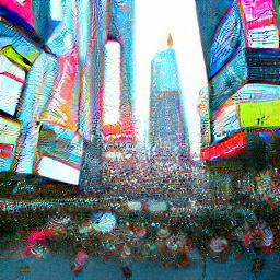 generated: Times Square during the day #4